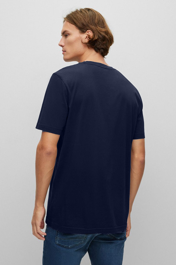 T-SHIRT BOSS - 404 BLUE